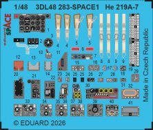Eduard He 219A-7 1/48 pour Tamiya