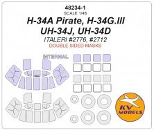 1/48 Sikorsky H-34A paint masks