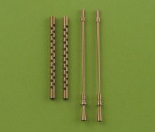 1/35 Browning M2 aircraft 12.7mm barrels w/ hiders