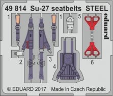 SET Su-27 seatbelts STEEL