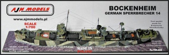 1/700 Bockenheim German Sperrbrecher 14