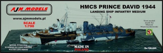 1/700 Hmcs Prince David Lsim