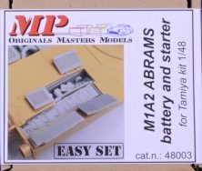 1/48 M1A2 Abrams baterry and starter