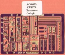 1/48 Buccaneer cockpit set (Airfix)
