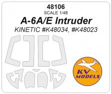 1/48 Grumman A-6A/E Intruder for Kinetic