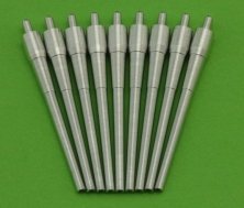 1/350 USN 20.3 cm Mark 9 barrels (9 pcs)
