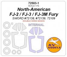 1/72 North-American FJ-2 / FJ-3 / FJ-3M Fury for Sword