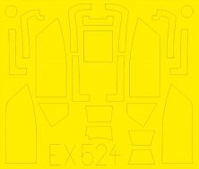 Mask 1/48 Bf 109G-6 Erla canopy