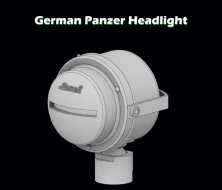 1/35 German Panzer Headlight WWII