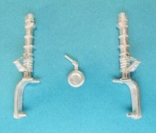 1/32 Nakajima Ki-84 (Oscar) Landing Gear (designed to be used wi