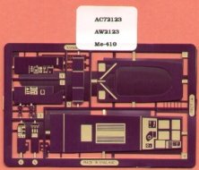 1/72 Messerschmitt Me 410 (for Matchbox)