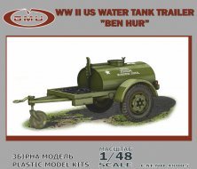 1/48 BEN HUR WWII US water tank trailer