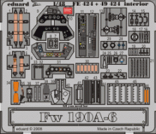 Eduard Fw 190A-6 interior S.A.