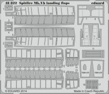 1/48 Supermarine Spitfire Mk.V landing flaps (for Airfix)