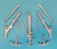 1/48 Dassault Mirage F.1B Landing Gear (Kitty Hawk)