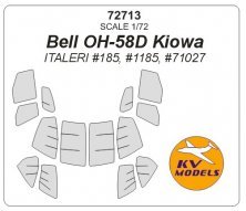 1/72 Bell OH-58D Kiowa paint masks