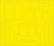 Mask 1/48 B-26B-50 Invader