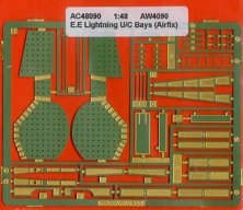 1/48 EE Lightning under carriage bays (Airfix, Grand Phoenix)