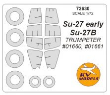 1/72 Sukhoi Su-27 masks