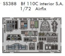 1/72 Bf 110C interior S.A. Airfix