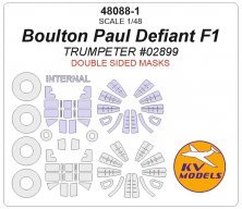 1/48 Boulton-Paul Defiant Mk.I paint masks