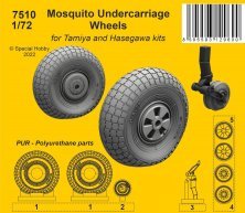 1/72 Mosquito Undercarriage Wheels