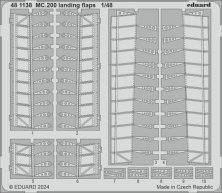 1/48 SET MC.200 landing flaps for Italeri
