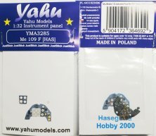 1/32 Messerschmitt Bf-109F-2/Bf-109F-4 instrument panel