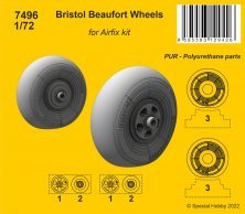 1/72 Bristol Beaufort Wheels
