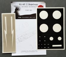 1/48 Nakajima Ki-43-I Hayabusa National Insignia and markings ma