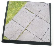1/72 Paper Display Base CONCRETE GRASS