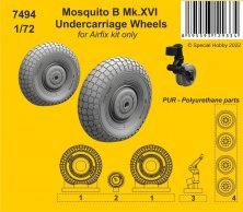 1/72 Mosquito B Mk.XVI Undercarriage wheels