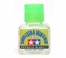 Tamiya EXTRA THIN Cement Quick Setting 40ml