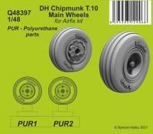 1/48 DH Chipmunk T.10 Main wheels