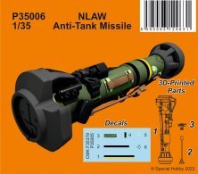 1/35 NLAW Anti-Tank Missile