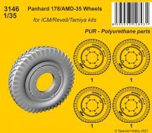 1/35 Panhard 178 / AMD-35 wheels