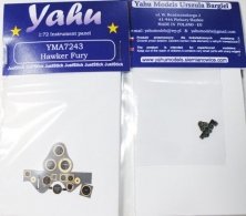 1/72 Hawker Fury Mk.I instrument panel