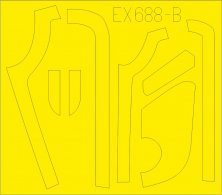 Mask 1/48 B-17G antiglare panels