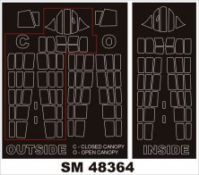 Montex 1/48 Douglas TBD-1 Devastator Lackiermasken