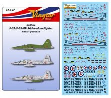 1/72 Northrop F-5A/F-5B/RF-5A Freedom Fighter, RNoAF