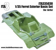 Ferret Scout Car Upgrade Extérieur 1/35 pour Airfix Ferret Scout Car Upgrade Extérieur 1/35 pour Airfix