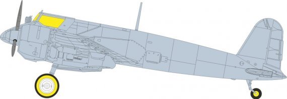 Mask 1/48 Hs 129B TFace for Takom