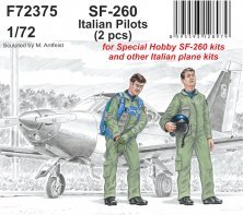 1/72 SF-260 Italian Pilots