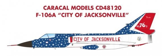1/48 Convair F-106A City of Jacksonville