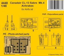 1/48 Canadair CL-13 Sabre Mk.4 Airbrakes
