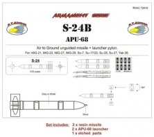 1/72 S-24B + APU-68 (Armament Set)