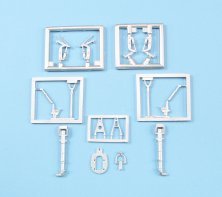 1/48 Vultee Vengeance Mk.II Landing Gear & Bay Hinges