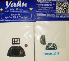 1/48 Supermarine Spitfire Mk.1 instrument panel