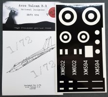 1/72 Avro Vulcan National Insignias