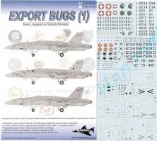1/48 Export F/A-18C/D Hornets Swiss Air Force